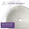 Anzzi Nora Natural Stone Vessel Sink in White Marble LS-AZ8232 - alternate 5